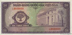 200 Dong VIETNAM DEL SUR  1958 P.09a EBC