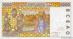 1000 Francs STATI AMERICANI AFRICANI  2002 P.711Kl FDC