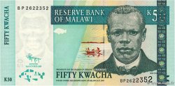 50 Kwacha MALAWI  2009 P.53d FDC