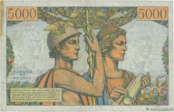 5000 Francs TERRE ET MER FRANCIA  1957 F.48.14 q.BB