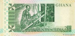 20 Cedis GHANA  1982 P.21c UNC-