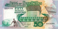 50 Rupees SEYCHELLEN  1989 P.34 VZ