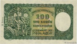 100 Korun Spécimen SLOWAKEI  1940 P.11s fST+