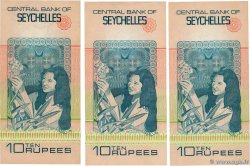 10 Rupees Lot SEYCHELLES  1983 P.28a VF
