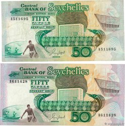 10 Rupees Lot SEYCHELLES  1989 P.32 MBC+