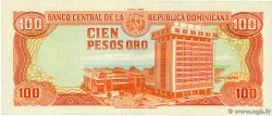 100 Pesos Oro RÉPUBLIQUE DOMINICAINE  1990 P.128b VF+