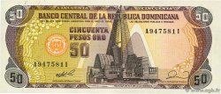 50 Pesos Oro RÉPUBLIQUE DOMINICAINE  1990 P.127a VF+