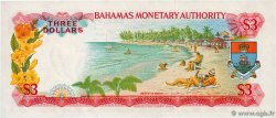 3 Dollars BAHAMAS  1968 P.28a EBC