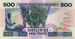 500 Shilingi TANZANIE  1989 P.21a pr.NEUF