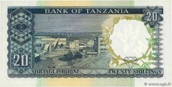 20 Shillings TANZANIA  1966 P.03a q.FDC