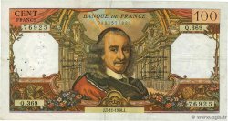 100 Francs CORNEILLE FRANCE  1968 F.65.24 TB+