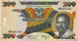 200 Shilingi TANZANIA  1992 P.20