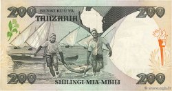 200 Shilingi TANZANIA  1992 P.20 UNC