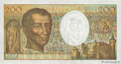 200 Francs MONTESQUIEU FRANCE  1990 F.70.10b VF