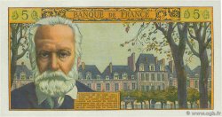 5 Nouveaux Francs VICTOR HUGO FRANCE  1959 F.56.02 NEUF