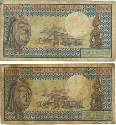1000 Francs CAMEROON  1980 P.16c VG