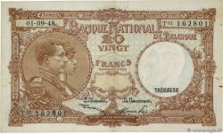 20 Francs BÉLGICA  1948 P.116 MBC+
