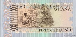 50 Cedis GHANA  1980 P.22b UNC