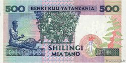 500 Shillings TANZANIA  1993 P.26c UNC