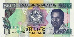 500 Shillings TANZANIE  1993 P.26c