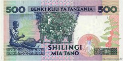 500 Shillings TANZANIA  1993 P.26c UNC