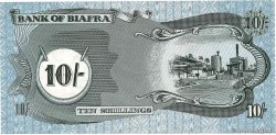 10 Shillings BIAFRA  1968 P.04 FDC