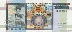1000 Francs BURUNDI  2000 P.39