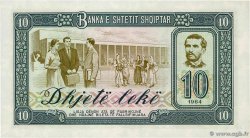 10 Lekë ALBANIE  1964 P.36a pr.NEUF