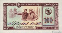 100 Lekë ALBANIE  1964 P.39a pr.NEUF