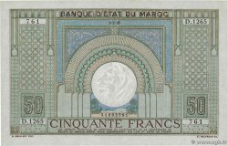 50 Francs MAROC  1945 P.21