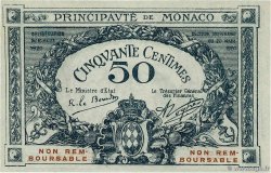 50 Centimes Essai MONACO  1920 P.03 UNC-