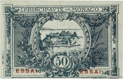 50 Centimes Essai MONACO  1920 P.03 q.FDC
