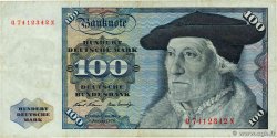 や*い様 100 Deutsche Mark 紙幣と銀貨 100 Deutsche Mark GERMAN FEDERAL REPUBLIC 1970 P.34a 515627 Banknotes