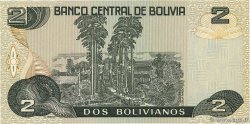 2 Bolivianos BOLIVIA  1987 P.202a FDC