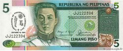 5 Pesos FILIPPINE  1987 P.176a FDC