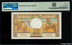 50 Francs BELGIO  1956 P.133b FDC