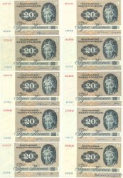 20 Kroner Lot DÄNEMARK  1979 P.049(lot) fST+