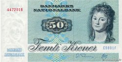 50 Kroner DÄNEMARK  1989 P.050h ST