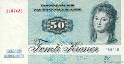 50 Kroner DENMARK  1992 P.050j AU