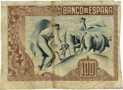 100 Pesetas ESPAGNE Bilbao 1937 PS.565a TB