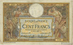 100 Francs LUC OLIVIER MERSON sans LOM FRANCE  1917 F.23.09 B