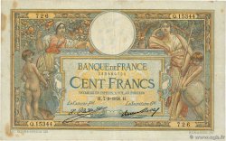 100 Francs LUC OLIVIER MERSON grands cartouches FRANCE  1926 F.24.05