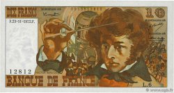 10 Francs BERLIOZ FRANCE  1972 F.63.01