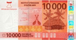 10000 Francs FRENCH PACIFIC TERRITORIES  2014 P.08 VF+