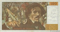 100 Francs DELACROIX FRANKREICH  1978 F.68.02 SGE