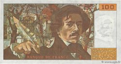 100 Francs DELACROIX modifié FRANCE  1981 F.69.05 TTB