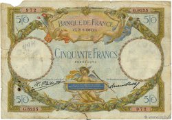 50 Francs LUC OLIVIER MERSON type modifié FRANCE  1931 F.16.02