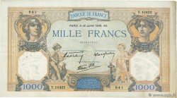 1000 Francs CÉRÈS ET MERCURE type modifié FRANCIA  1940 F.38.50 q.SPL
