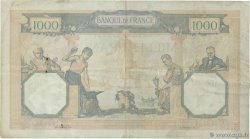 1000 Francs CÉRÈS ET MERCURE type modifié FRANCIA  1939 F.38.36 MBC