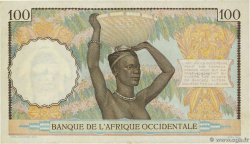 100 Francs FRENCH WEST AFRICA  1941 P.23 MBC+